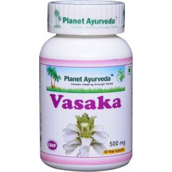 Planet Ayurveda Vasaka extrakt 5:1 500 mg 60 kapslí