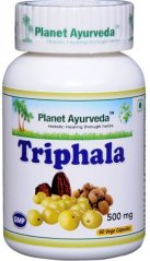 Planet Ayurveda Triphala extrakt 500 mg 60 kapsúl