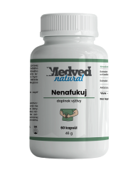 Nenafukuj Medveď Natural 60 kapslí s kurkumin-fosfolipidovým komplexem, boswellií a zázvorem na nadýmání, trávení a zánět ve střevech