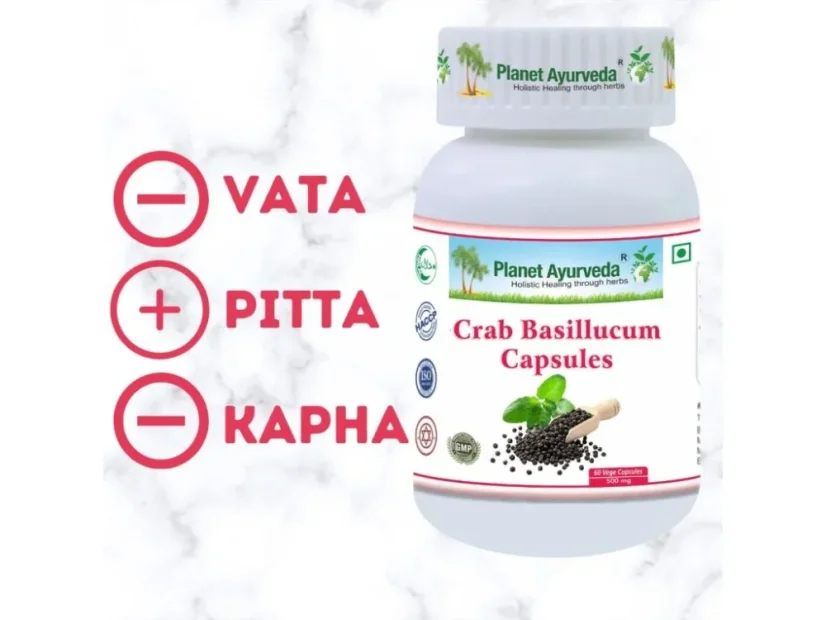 Crab Basillucum Planet Ayurveda - ajurvédske vlastnosti