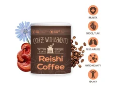 Altevita Reishi Coffee – instantní káva s reishi, kolagenem a inulinem pro podporu imunity, srdce, plic a energie