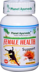 Planet Ayurveda Female Health Support (Podpora zdravia žien) extrakt 500 mg 60 kapsúl