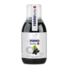Finclub Ferrofortis B tekuté železo s vitamíny, podpora krvetvorby a energie