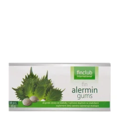 Finclub Alermin gums, žvýkačky s rostlinnými extrakty, podpora organismu při alergiích