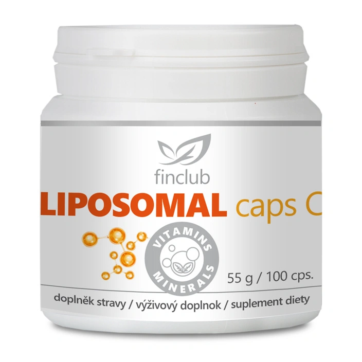 Finclub LIPOSOMAL caps C – vitamín C v liposomálnej patentovanej forme LipoCellTech®