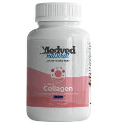 Výživový doplnok Medveď Natural Super Collagen obsahuje 90 kapsúl s klinicky overeným kolagénom Výživový doplnok Medveď Natural Super Collagen obsahuje 90 kapsúl s klinicky overeným kolagénom