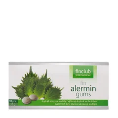 Finclub Alermin gums, žvýkačky s rostlinnými extrakty, podpora organismu při alergiích