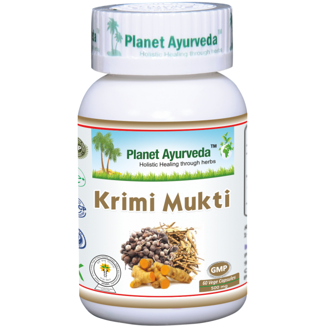 Planet Ayurveda Krimi Mukti 60 kapslí