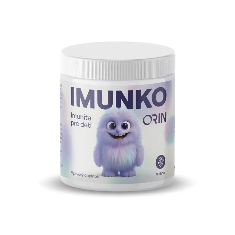 ORIN IMUNKO detský komplex pre imunitu, príchuť malina, 99g