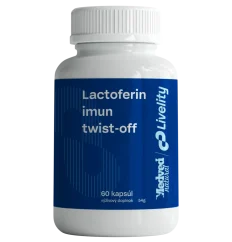 Medveď natural Lactoferin imun Twist-off 60 kapsúl s laktoferínom