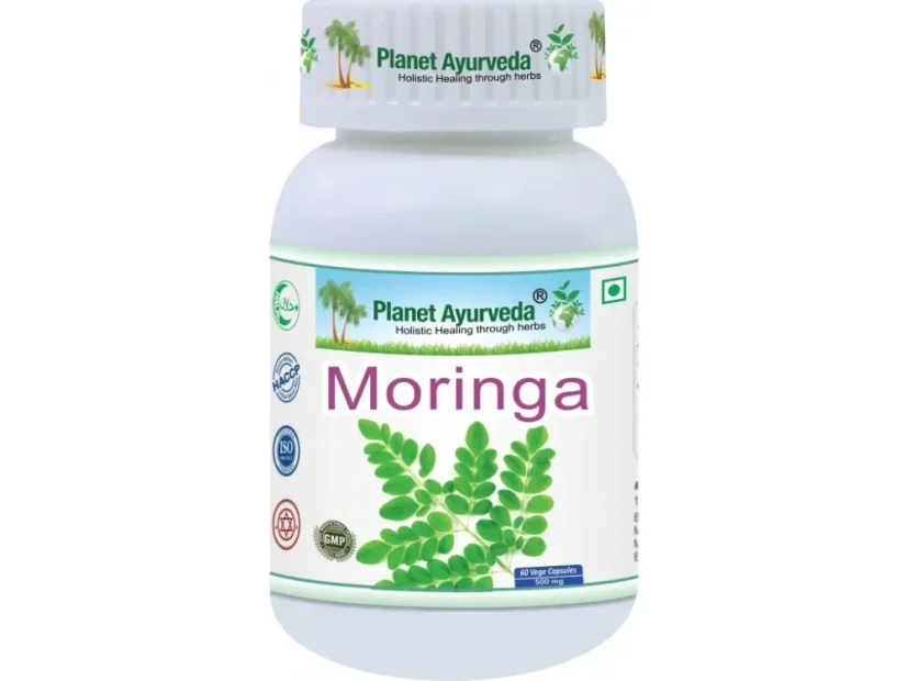 Planet Ayurveda Moringa extrakt 12:1 500 mg 60 kapslí