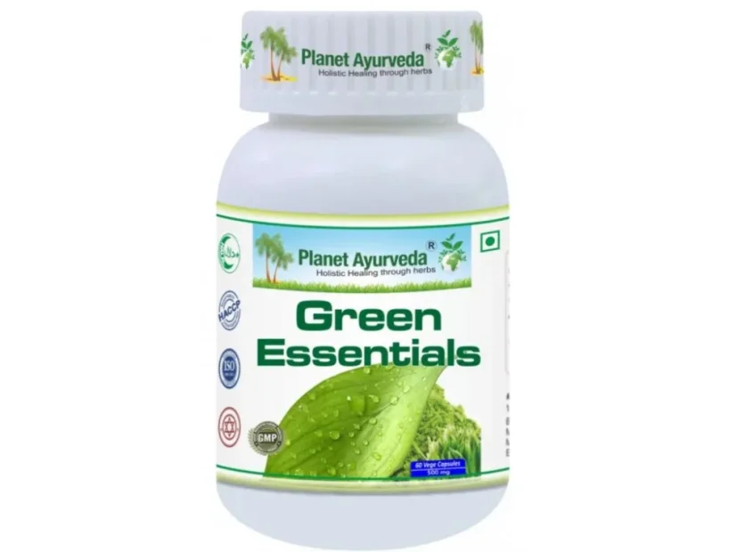 Planet Ayurveda Green Essentials extrakt 500 mg 60 kapsúl