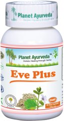 Planet Ayurveda Eve Plus – bylinný doplněk pro hormonální rovnováhu a ženské zdraví