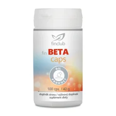 Finclub fin Betacaps s beta-karoténom 6 mg, 100 kapsúl Finclub fin Betacaps s beta-karoténom 6 mg, 100 kapsúl
