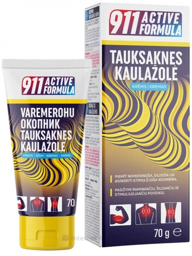 Meandra 911 - Kostihoj lekársky (živokosť) krém 70g