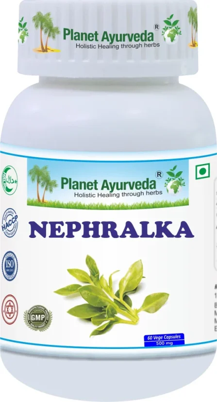 Planet Ayurveda Nephralka 500 mg, 60 rastlinných kapsúl