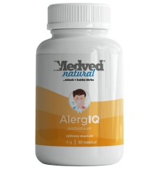 Medveď Natural AlergIQ – postbiotikum na alergiu a imunitu, výživový doplnok 30 kapsúl