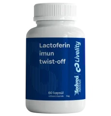 Medveď natural Lactoferin imun Twist-off 60 kapslí s laktoferinem