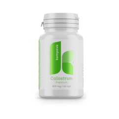 Kompava Colostrum Premium – výživový doplnok s obsahom 350 mg kolostra na podporu imunity a regenerácie, 60 kapsúl