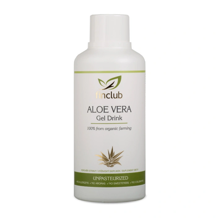 Finclub Aloe Vera Gel Drink z bio aloe vera na podporu trávenia a vitality