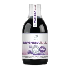 Finclub Magnesia Liquid - tekutý horčík vo forme citrátu a malátu na energiu, nervy a svaly
