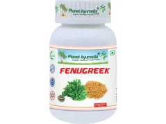 Planet Ayurveda Fenugreek se pískavicí řeckým senem v kapslích na trávení a metabolismus cukru