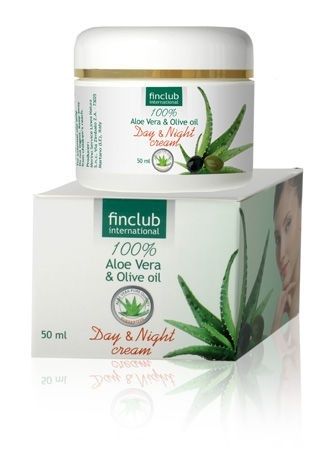 Finclub Aloe Vera & Olive oil - denný a nočný krém 50 ml