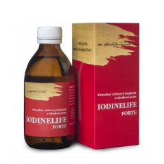 IodineLife Forte přírodní doplněk stravy s obsahem jódu na podporu štítné žlázy 250 ml