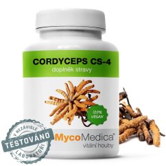 Cordyceps CS-4 MycoMedica – extrakt z vitální houby Cordyceps pro energii, výdrž a podporu imunitního systému