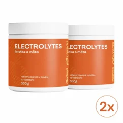 Výhodné dvojbalenie Medveď Natural Electrolytes limetka a mäta 2×300 g