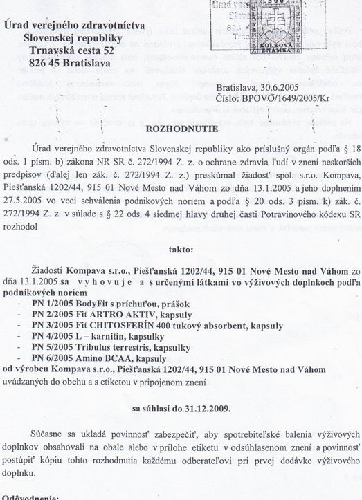 Kompava Tribulus Terrestris 120 kapslí