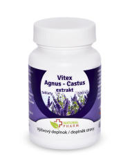 Natural Pharm Vitex Agnus Castus (Vitex jehněčí) 100 a 200 tablet