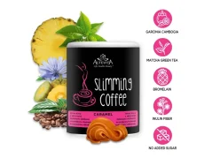 Altevita Slimming Coffee Caramel – káva na podporu chudnutia s garciniou, matchou, inulínom a bromelaínom a bez pridaného cukru Altevita Slimming Coffee Caramel – káva na podporu chudnutia s garciniou, matchou, inulínom a bromelaínom a bez pridaného cukru