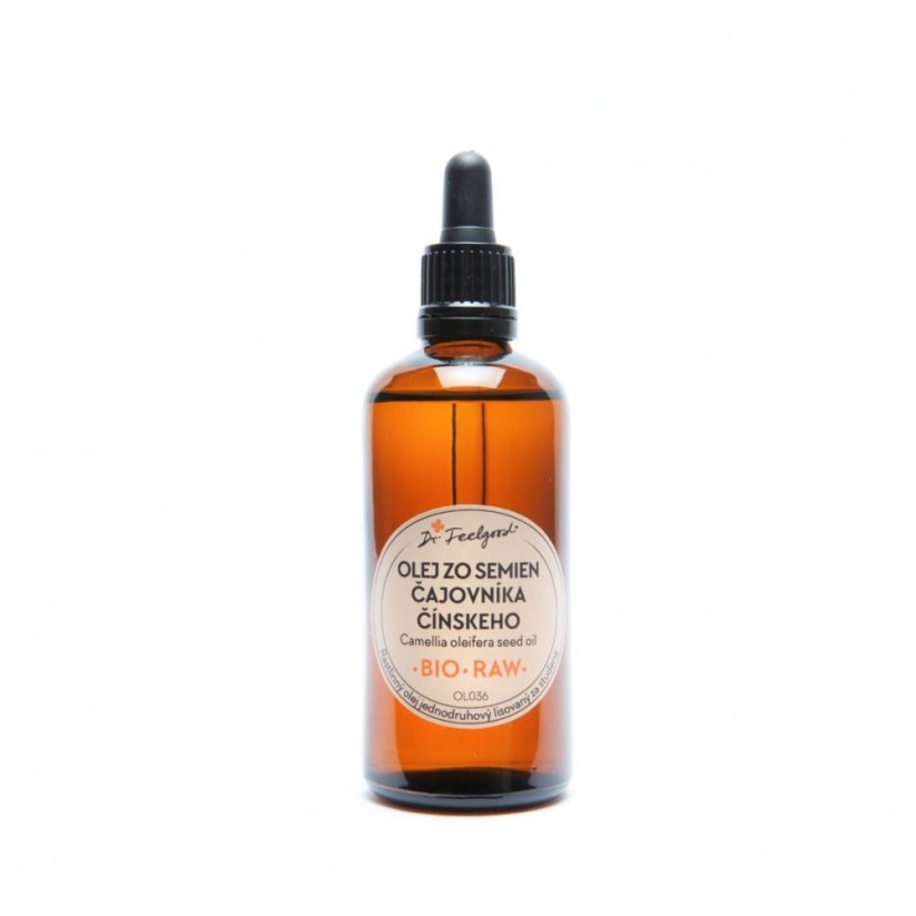 Dr. Feelgood Olej zo semien čajovníka čínskeho BIO RAW 100 ml