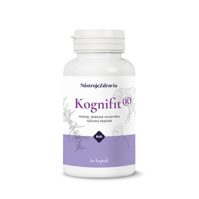 Nástroje Zdravia Kognifit BIO – výživový doplnok na mozog a duševnú rovnováhu 60 kapsúl