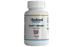 Nutri-absorb Medveď Natural 30 kapslí – doplněk stravy pro lepší vstřebávání živin