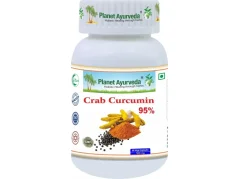 Planet Ayurveda Crab Curcumin 95 % – extrakt z kurkumy s vysokým obsahem kurkuminoidů a černým pepřem