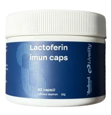 Medveď natural Lactoferin imun caps 60 kapsúl s 400 mg laktoferínu Medveď natural Lactoferin imun caps 60 kapsúl s 400 mg laktoferínu