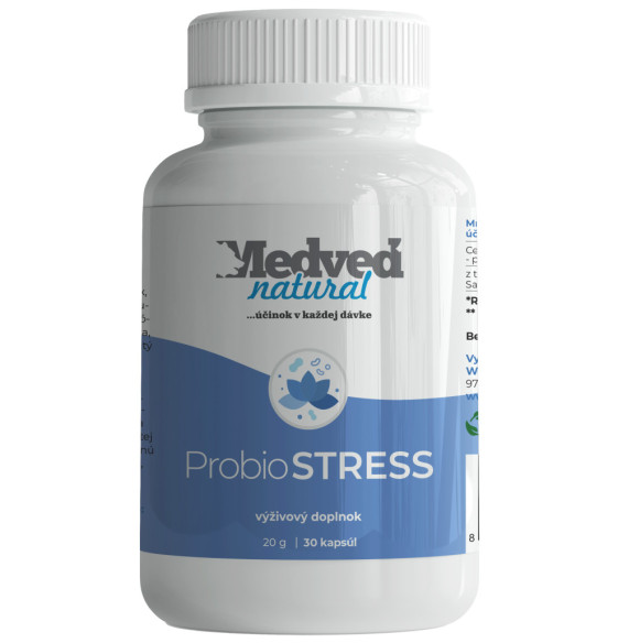 ProbioSTRESS od Medveď Natural s probiotikami na stres a psychickú odolnosť
