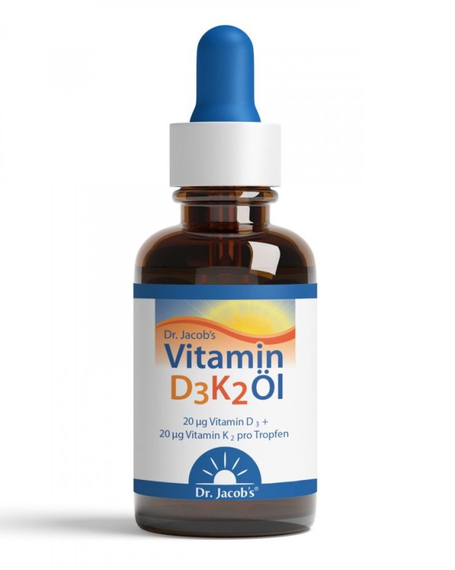 Dr. Jacobs Vitamín D3+K2 20 ml