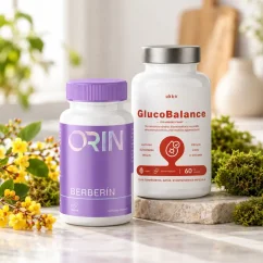 Výhodný balíček UKKO GlucoBalance a ORIN Berberin