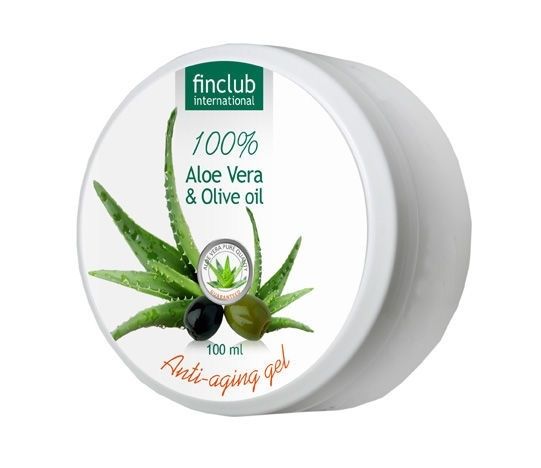 Finclub Anti-aging gél proti stranutiu Aloe vera & olivový olej 100 ml