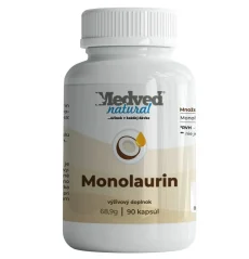Medveď Natural Monolaurin – doplnok výživy z kokosového oleja na podporu imunity a ochranu buniek