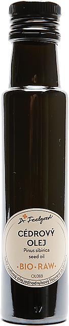 Dr. Feelgood Cédrový olej BIO RAW 100 ml