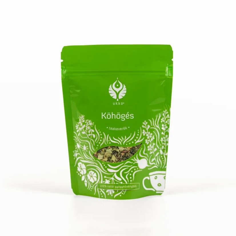 UKKO bylinná čajová směs na kašel s přírodními bylinami pro dýchací cesty
