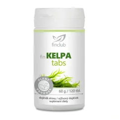 Finclub KELPAtabs morská riasa kelp, prírodný zdroj jódu, podpora štítnej žľazy Finclub KELPAtabs morská riasa kelp, prírodný zdroj jódu, podpora štítnej žľazy