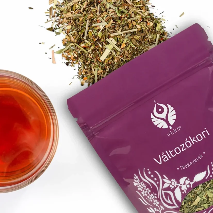 UKKO Čajová směs na menopauzu nálev a bylinná směs pro ženský komfort během klimakteria
