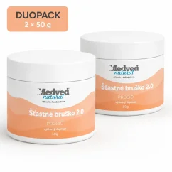 Medveď Natural Šťastné bruško 2.0 PROBIO dvojbalenie 2×50 g s probiotickými kultúrami
