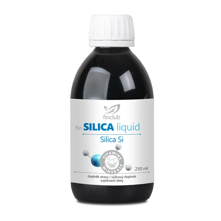 Finclub fin Silica liquid – tekutý kremík pre zdravie pokožky, vlasov, nechtov a kĺbov