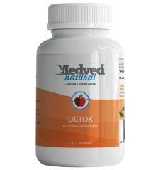 Detox od Medveď Natural pro podporu lepšího fungování jater a pro úpravu hladiny cholesterolu a triglyceridů